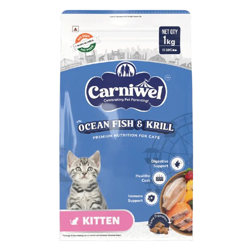 Carniwel Ocean Fish & Krill Kitten Dry Food