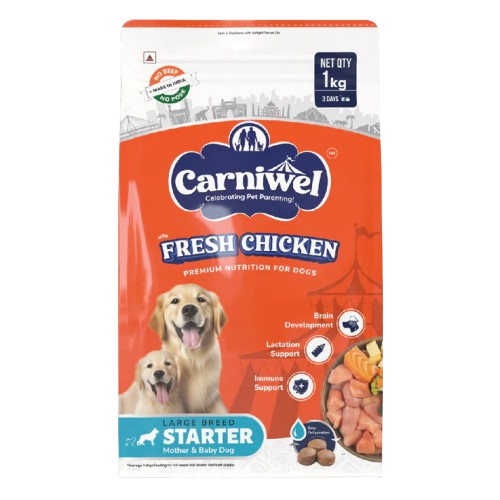 Carniwel Fresh Chicken Starter Large Breed Mother & Baby Dog Dry Food