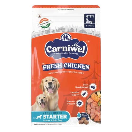 Carniwel Fresh Chicken Starter Large Breed Mother & Baby Dog Dry Food