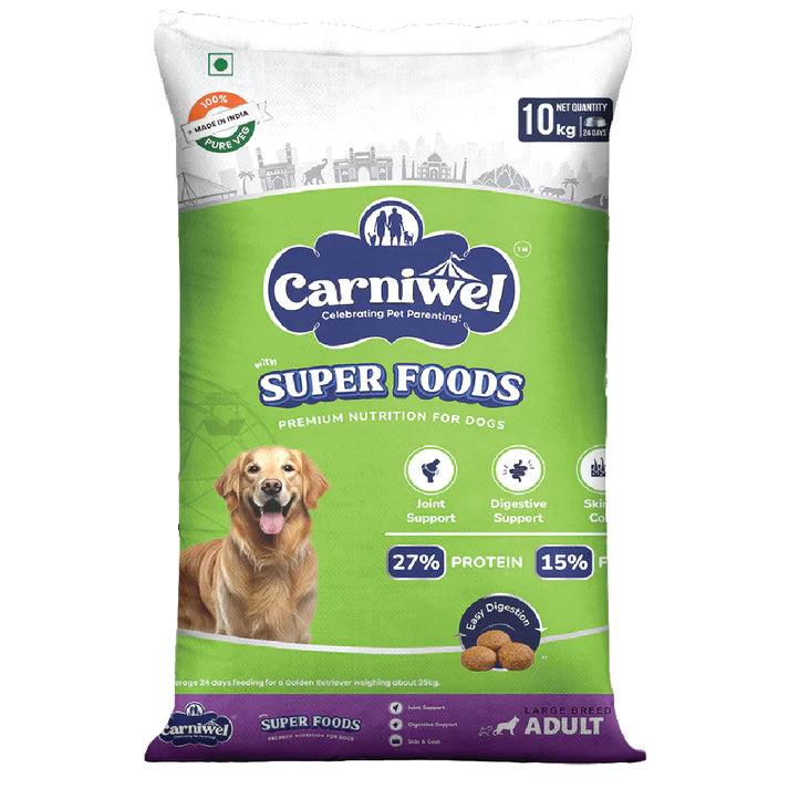 Carniwel Veg Superfoods For Large Breed Adult Dog Dry Food