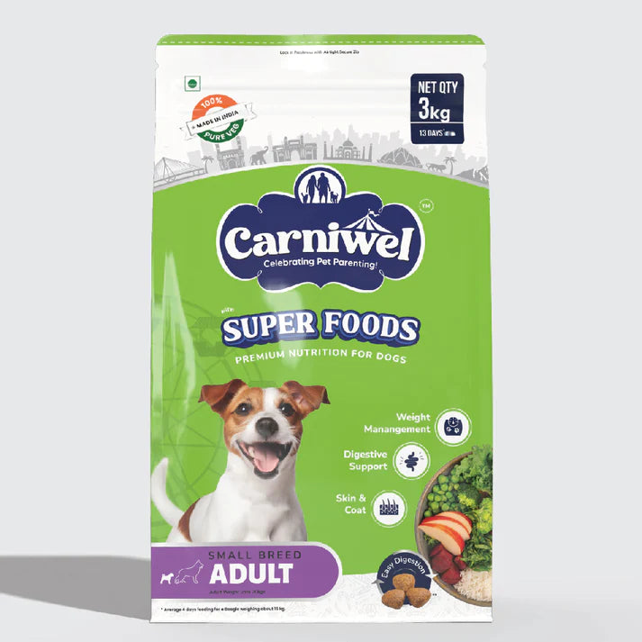 Carniwel Veg Superfoods For Small Breed Adult Dog Dry Food