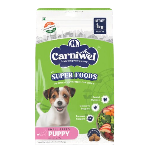 Carniwel Veg Superfoods For Small Breed Puppy Dry Food