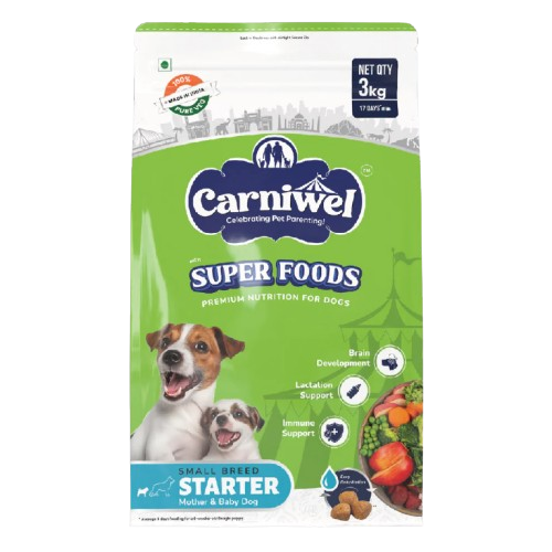 Carniwel Veg Superfoods Starter For Small Breed Mother & Baby Dog Dry Food