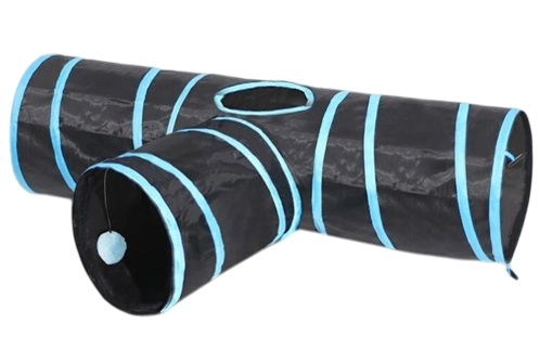 Kennel 3 Way Cat Tunnel