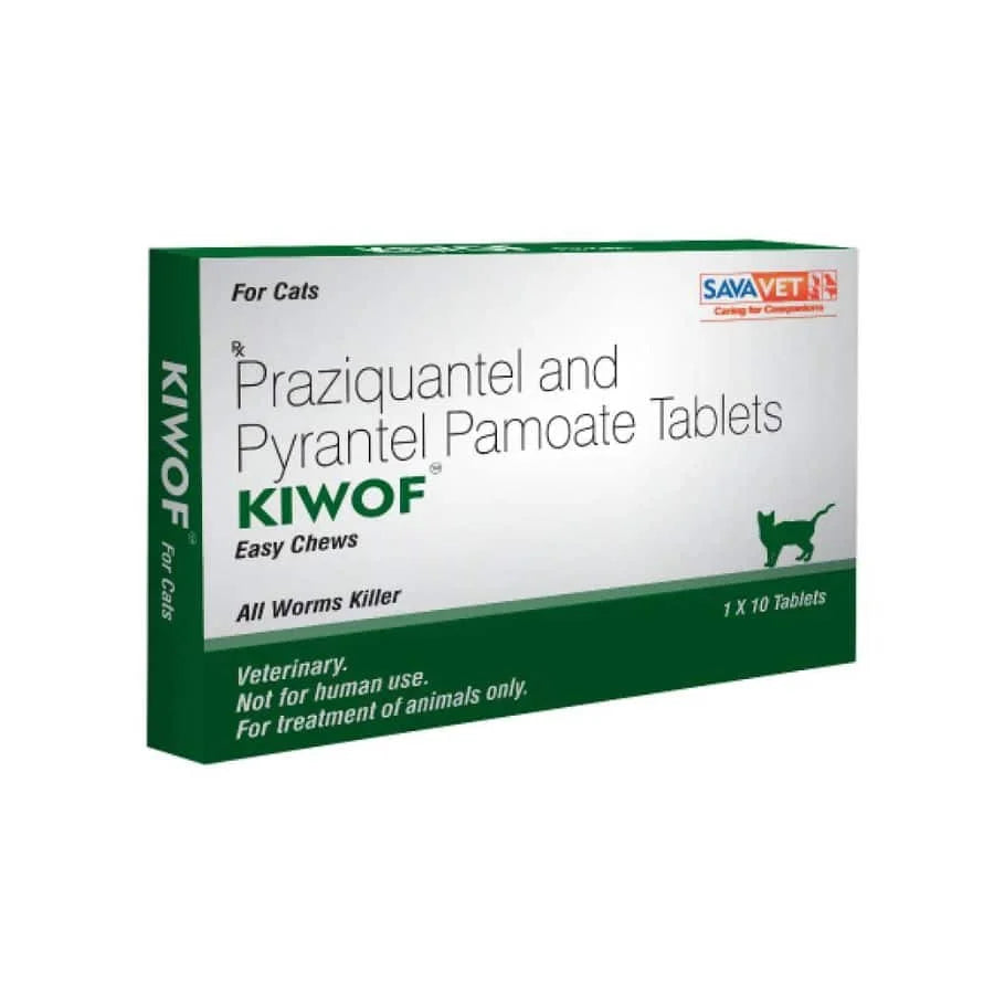 Savavet Kiwof Cat Deworming Tablets
