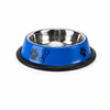 Kennel Anti Skid Printed Steel Feeding Bowl