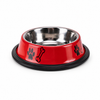 Kennel Anti Skid Printed Steel Feeding Bowl
