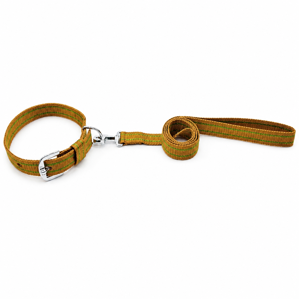 Kennel Nylon Pattern Collar & Leash Set (1/2")