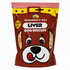 Naughty Pet Liver Wheat-Free Dog Biscuits Pouch