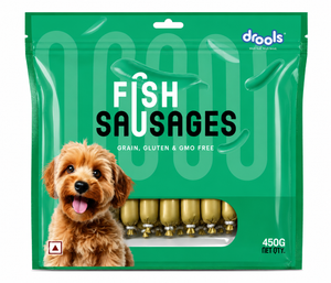 Drools Fish Sausages Dog Treats