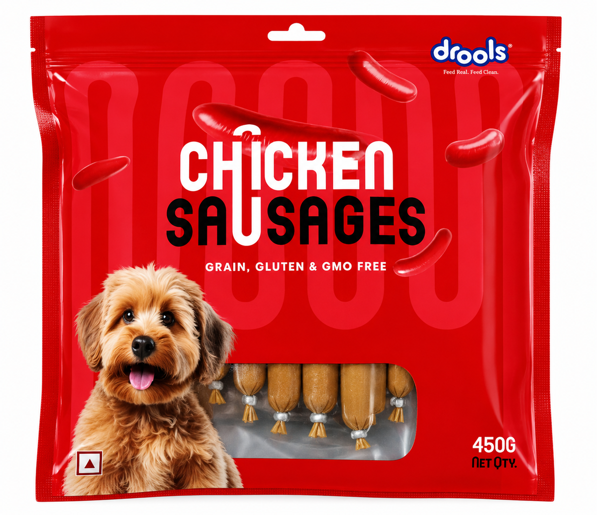 Drools Chicken Sausages Dog Treats
