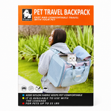 Truelove Backpack Breathable Adjustable Shoulder Strap Dog & Cat Bag-Wistful Mauve