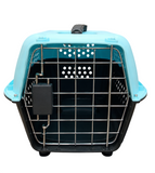 Pet Travel Carrier Cage for Dogs & Cats – Blue | V-Care