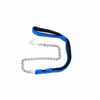 Kennel Padded Nylon Chain Leash | Chain with Padded Grip