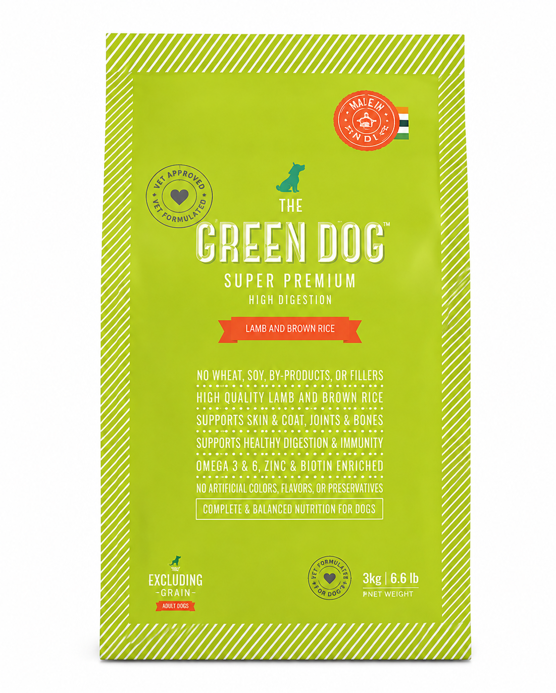 The Green Dog Super Premium Vegan Puppy Dog Dry Food