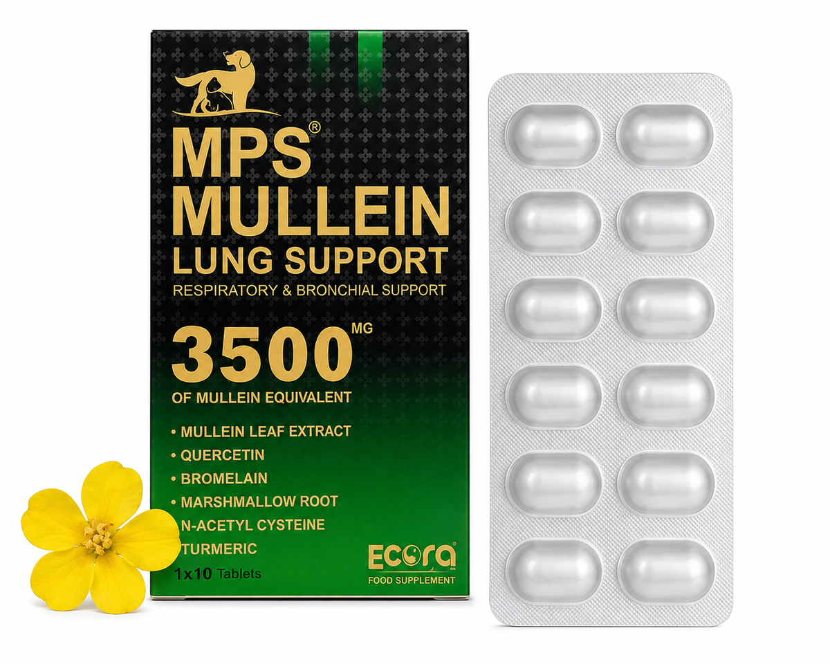 Ecora Mullein Lung Support 3500 Mg Tablets
