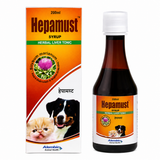 Pet Mankind Hepamust Herbal Liver Tonic Syrup For Dogs & Cats