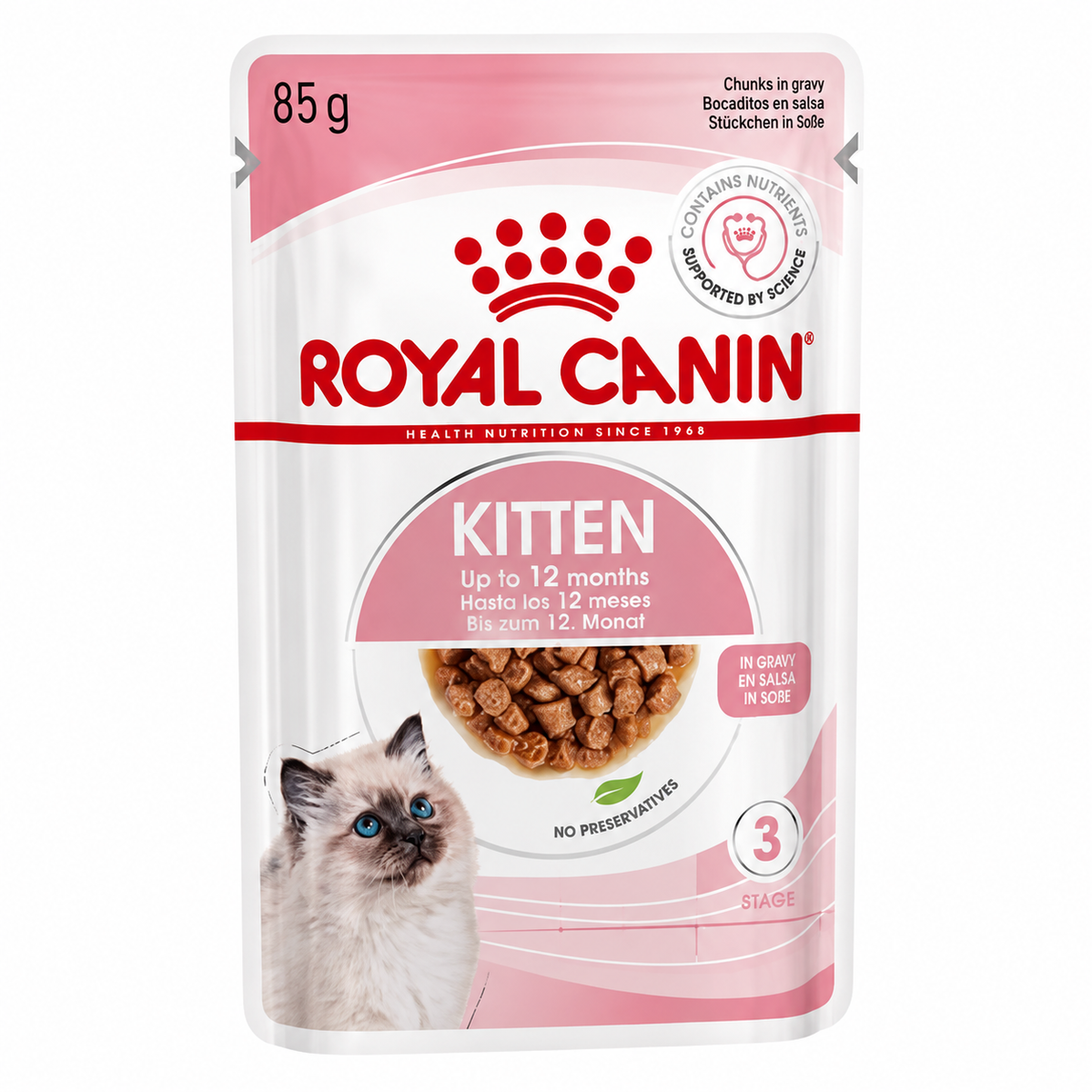 Royal Canin Kitten Gravy Salsa Sas Cat Pouch
