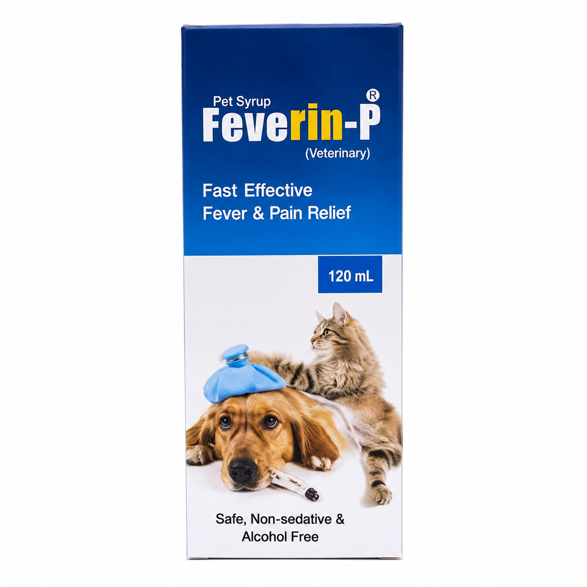 PETSAN Feverin-P Syrup (Veterinary) – Fever & Pain Relief for Pets
