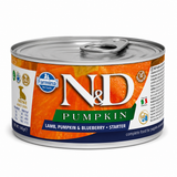 Farmina N&D Pumpkin Lamb Pumpkin And Blueberry Grain Free Mini Dog Tin