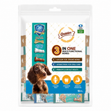 Gnawlers 3 In 1 Multi-Functional Bone Dog Treat