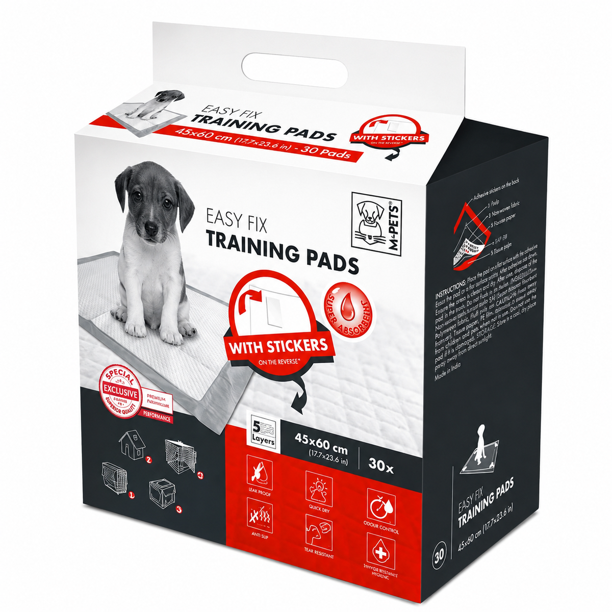 M-Pets Easy Fix Puppy Training Pads