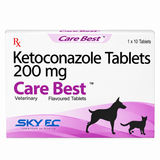 Skyec Care Best Ketoconazole 200mg Tablets for Dogs & Cats
