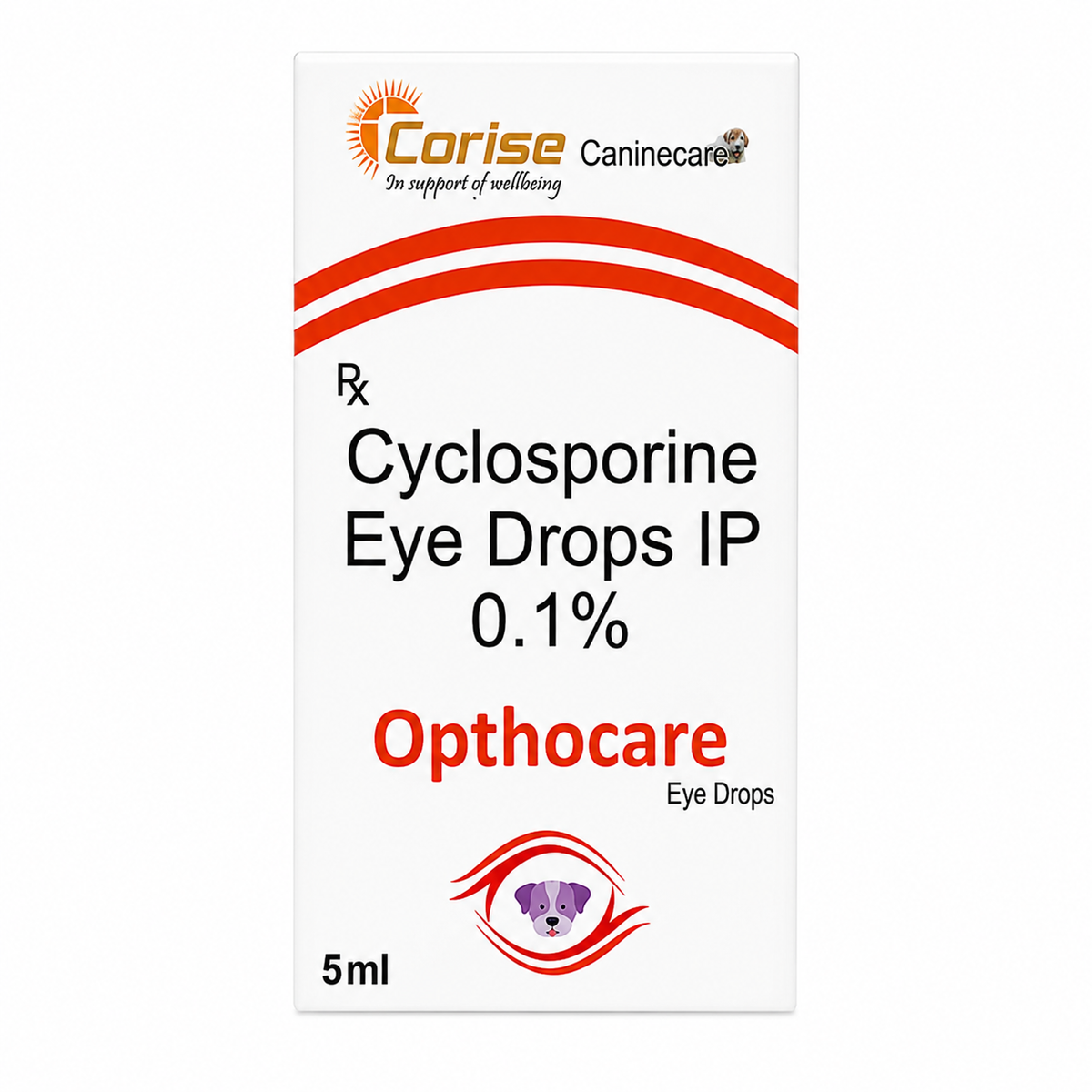 Corise Opthocare Eye Drops for Dogs & Cats