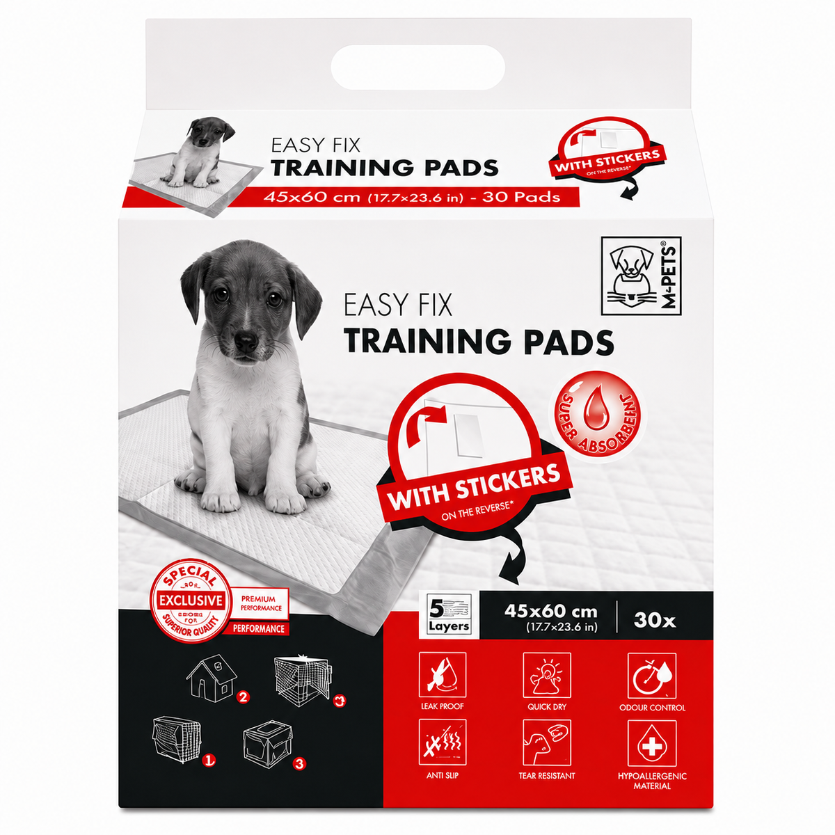 M-Pets Easy Fix Puppy Training Pads