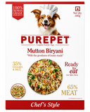 Purepet Mutton Biryani Fresh Food For Dogs