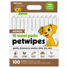 Petkin Oatmeal Travel Pack Pet Wipes