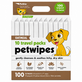 Petkin Oatmeal Travel Pack Pet Wipes