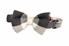 Petropolis Checks Print Bow Collar For Cat
