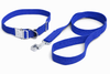Kennel Cotton M.S. Click Lock Collar & Leash Set (1 1/4")