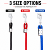 Rope Dog Leash with Metal Clamps | Thick Nylon | Kennel