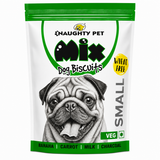Naughty Pet Mix Wheat Free Vegetarian Dog Biscuits – Small Breed Pouch