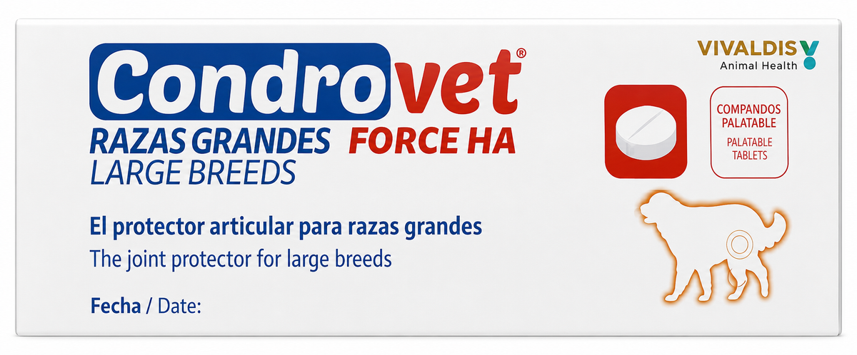 Vivaldis: Condrovet Force Ha Large Breeds Tablet