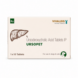 Vivaldis : Ursopet Ursodeoxycholic Acid Tablets For Dogs & Cats