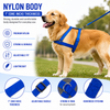 Dog Adjustable Padded Nylon Pattern Harness | Kennel