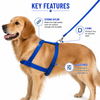 Dog Adjustable Padded Nylon Pattern Harness | Kennel