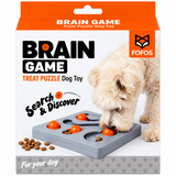 Fofos Brain Game Treat Puzzle Dog Toy
