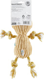 Outward Hound Ranch Roperz Chicken Plush Squeaky Dog Toy - Yellow