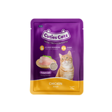 Cuties Catz Chicken Flavor Adult Cat Pouch