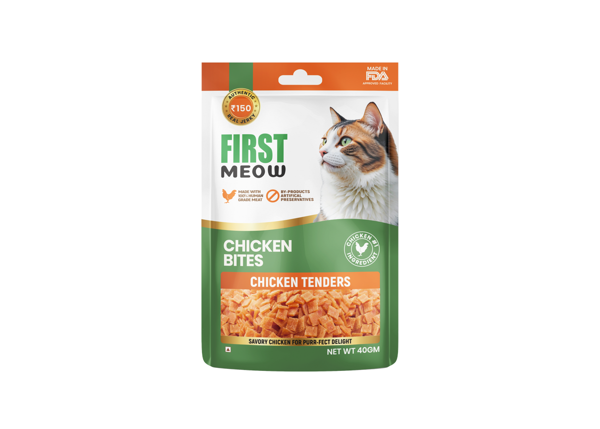First Meow Treats For Cats - Chicken Bites