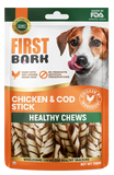 First Bark Chicken & Cod Stick Healthy Chews For Dogs
