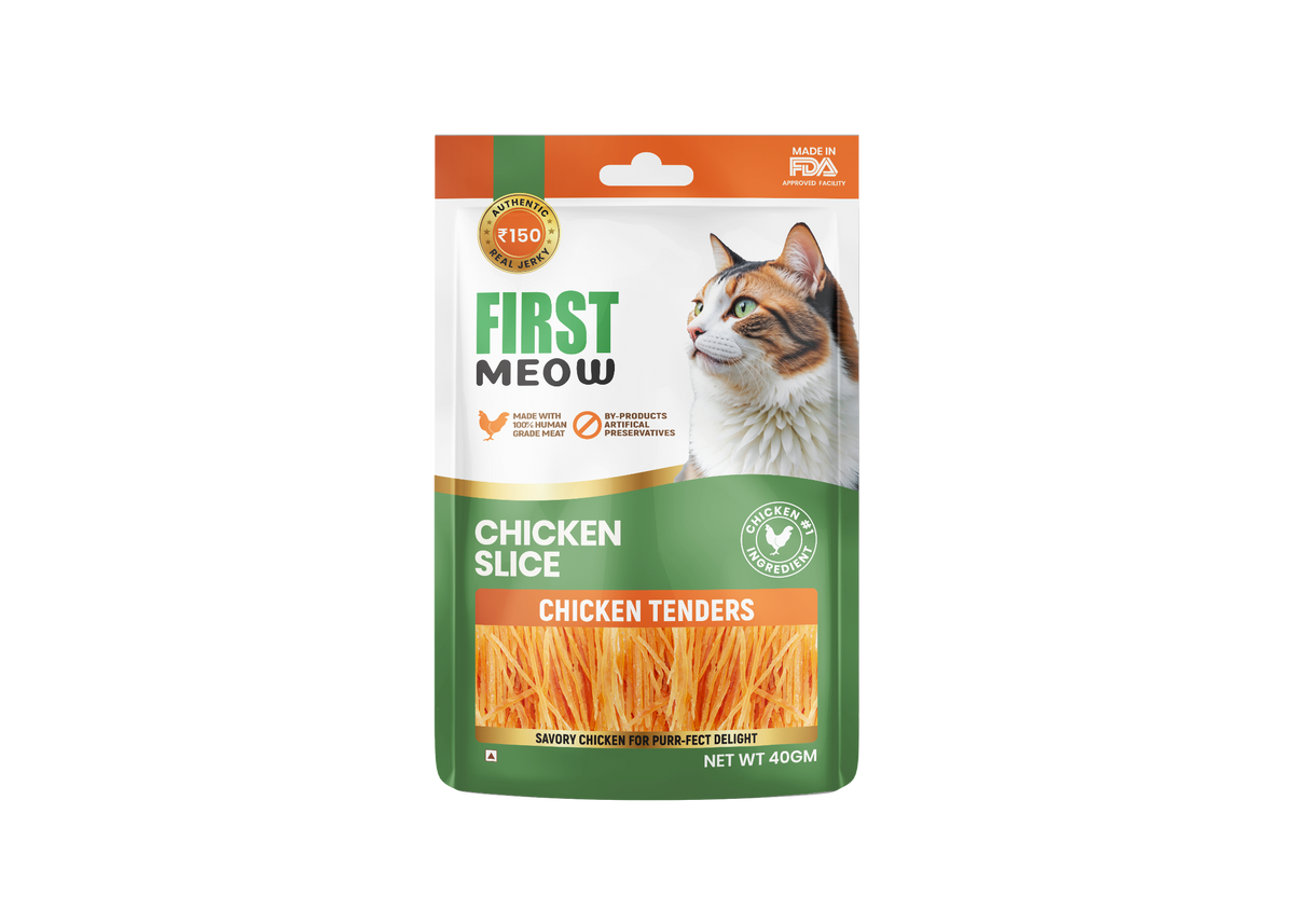 First Meow Treats For Cats - Chicken Slice