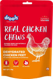Drools Dehydrated Real Chicken Feet Chews Dog Treats