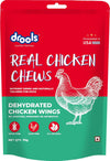 Drools Dehydrated Real Chicken Wing Chews Dog Treats