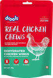 Drools Dehydrated Real Chicken Wing Chews Dog Treats