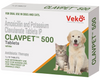 Veko Clavpet 500 – Amoxicillin & Clavulanate Tablets for Dogs & Cats